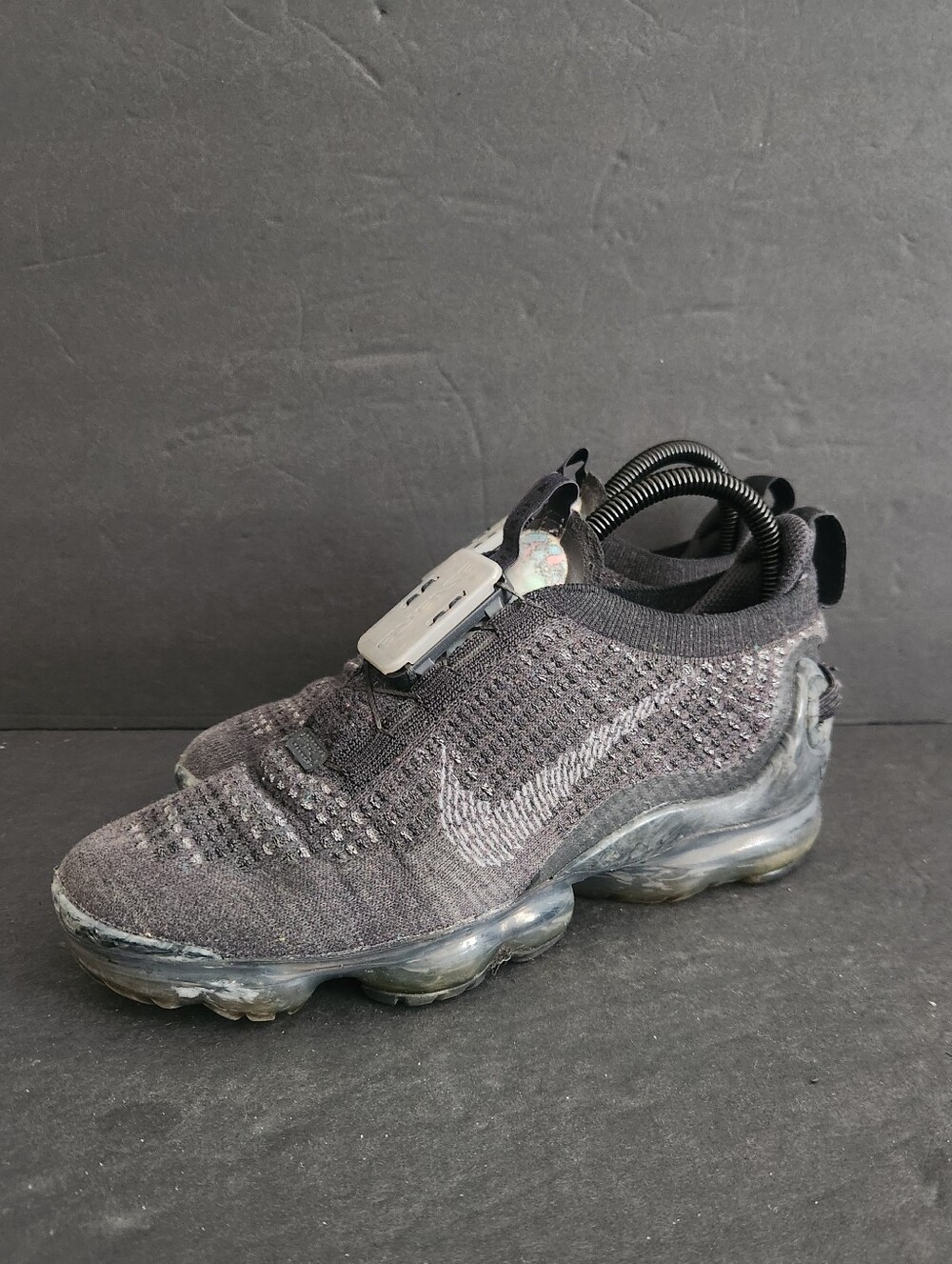 Nike Air Vapormax 2020 Flyknit GS Size 6 Women's 8 Black Shoes CJ4069-002